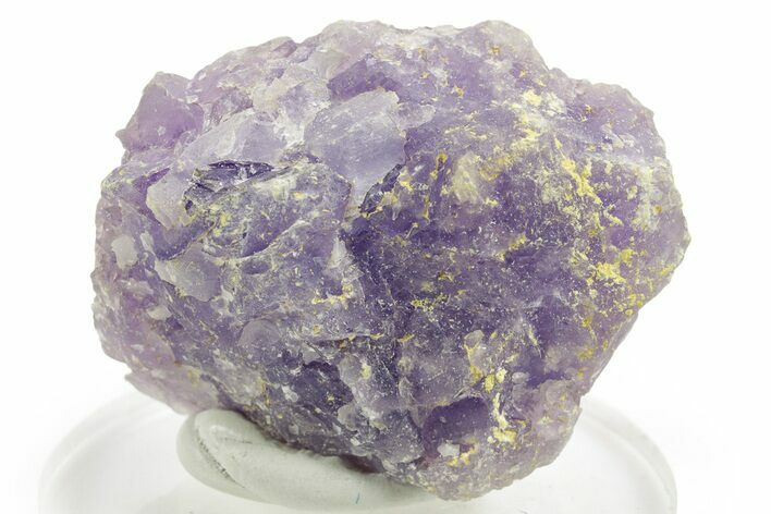 Purple Coquimbite Formation - Alcaparrosa Mine, Chile #366058